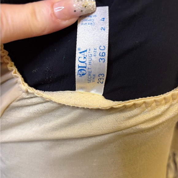 Vintage Olga Cream Lace Chemise Nightgown - Picture 10 of 12